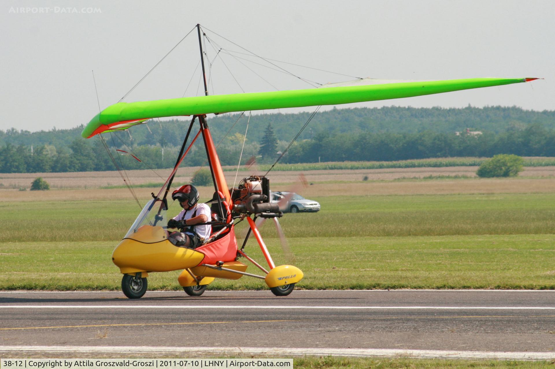 38-12, 1997 Halley Apollo C-15TN Racer GT C/N 180803/030397, LHNY - Nyiregyháza Airport, Hungary. Airshow 2011