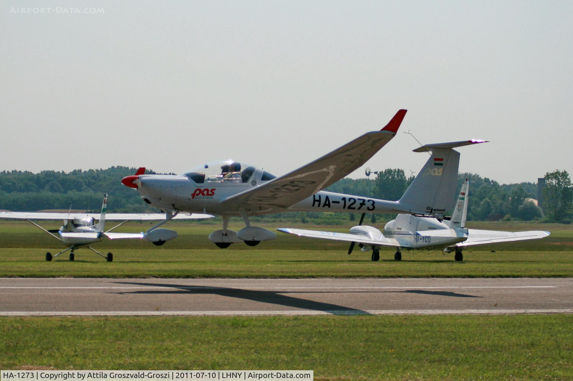 HA-1273, 2008 Diamond HK-36 TC Super Dimona C/N 36835, LHNY - Nyiregyháza Airport, Hungary. Airshow 2011