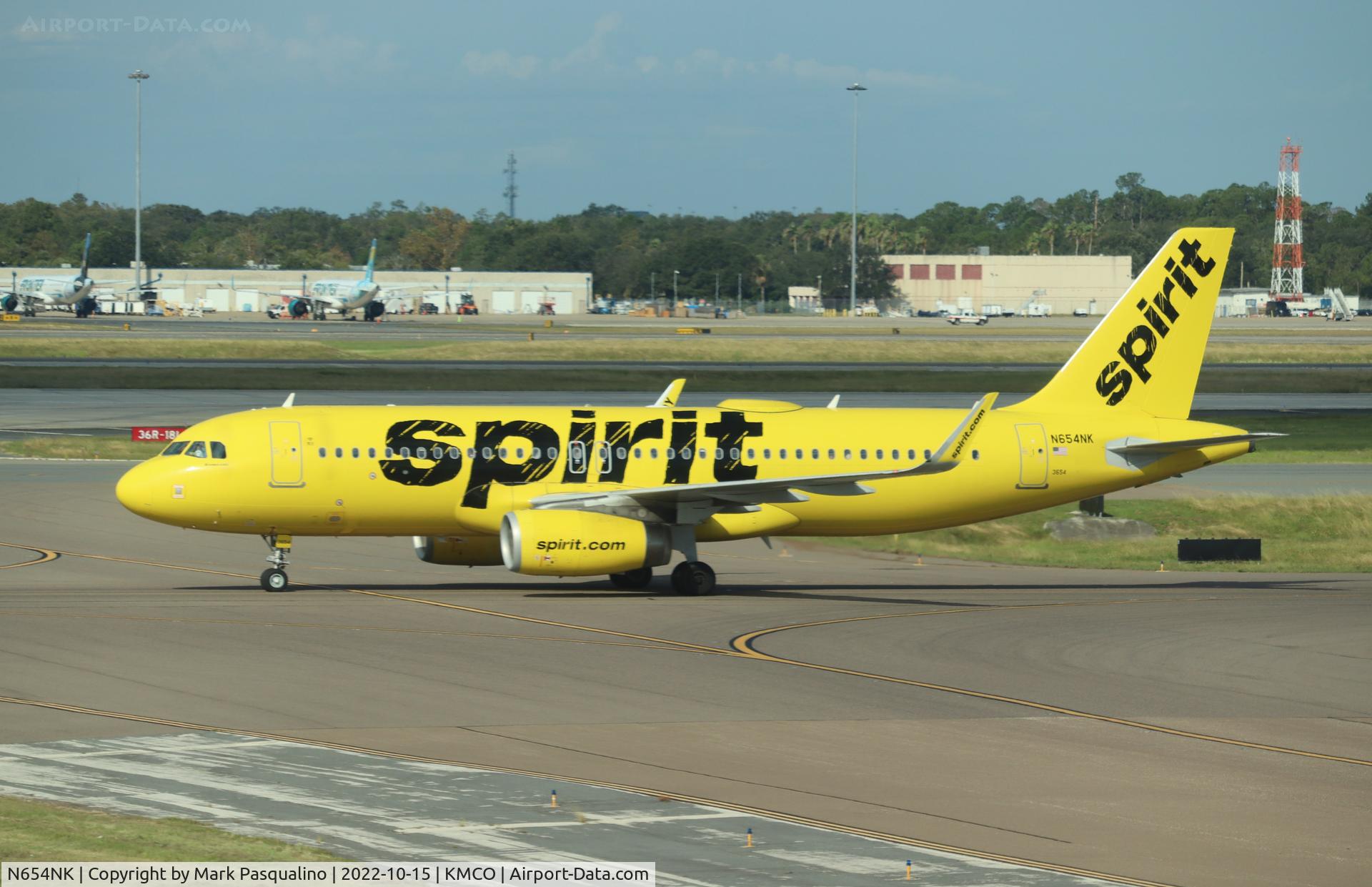 N654NK, 2018 Airbus A320-232 C/N 8176, Airbus A320-232