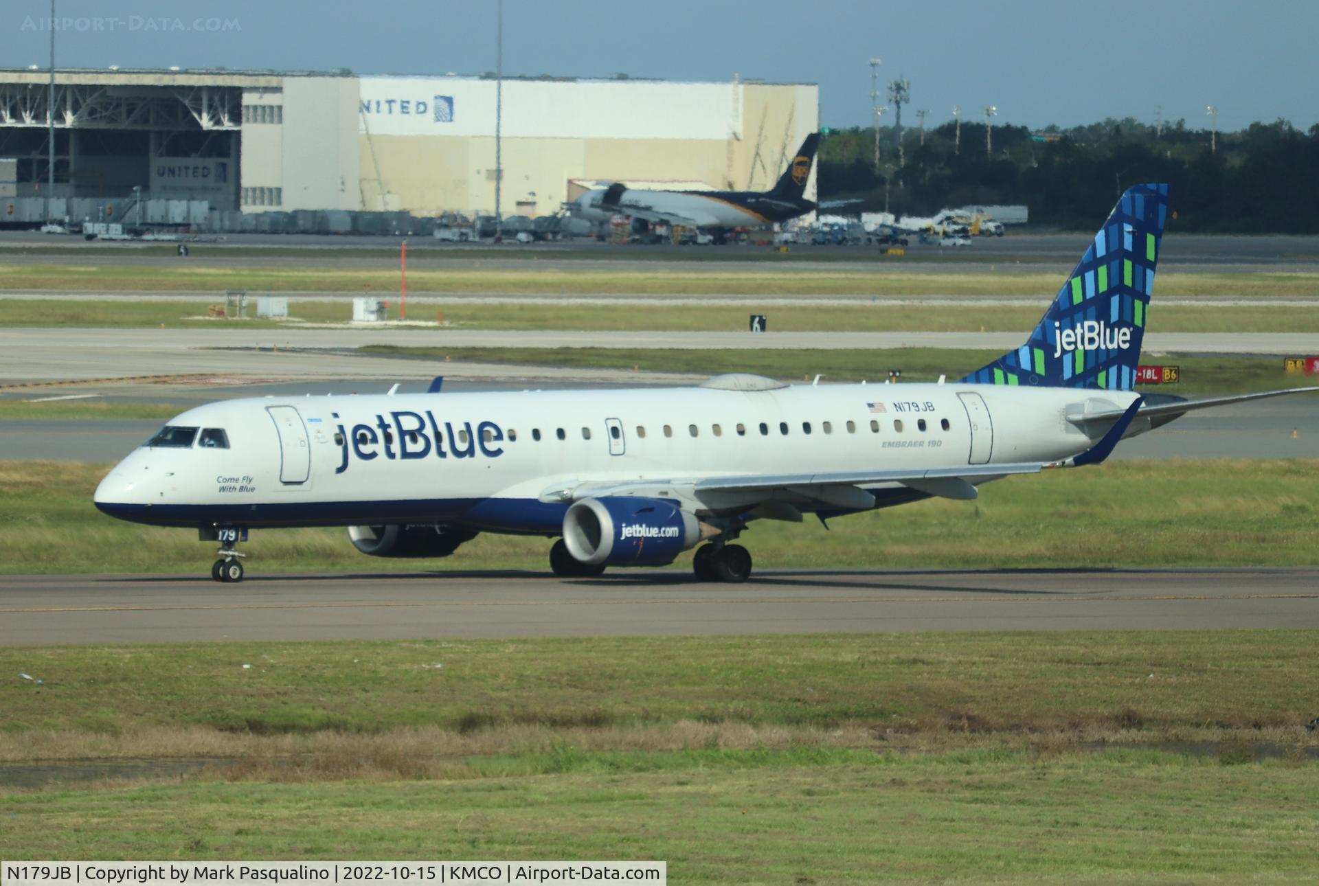 N179JB, 2005 Embraer 190AR (ERJ-190-100IGW) C/N 19000006, ERJ-190-100IGW