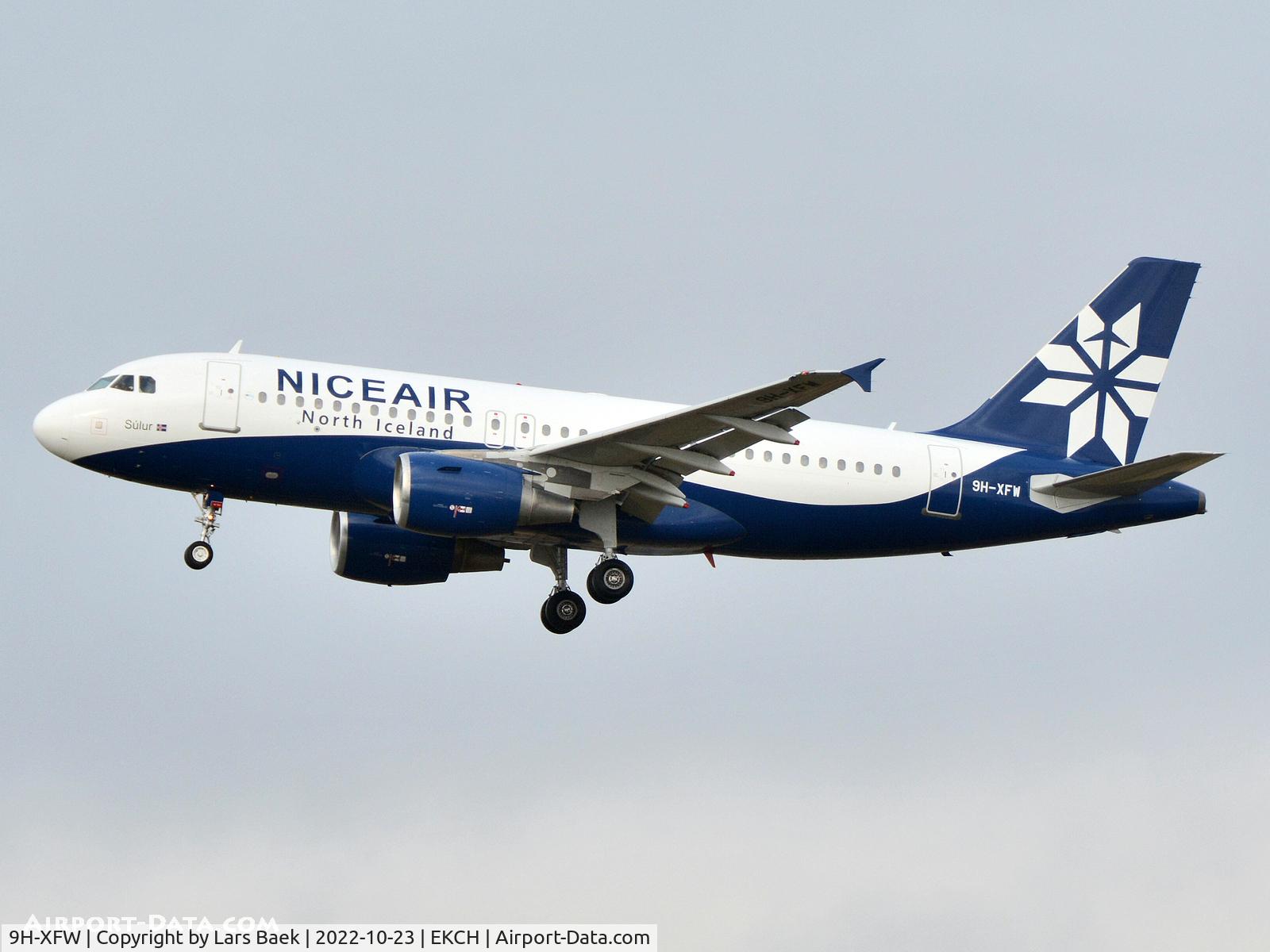 9H-XFW, 2008 Airbus A319-112 C/N 3689, RWY22L