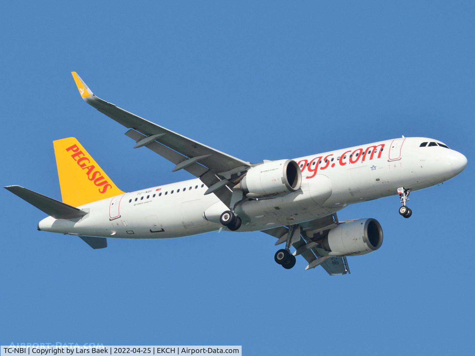 TC-NBI, 2016 Airbus A320-251N C/N 7429, RWY4L, from Kongelundsfortet
