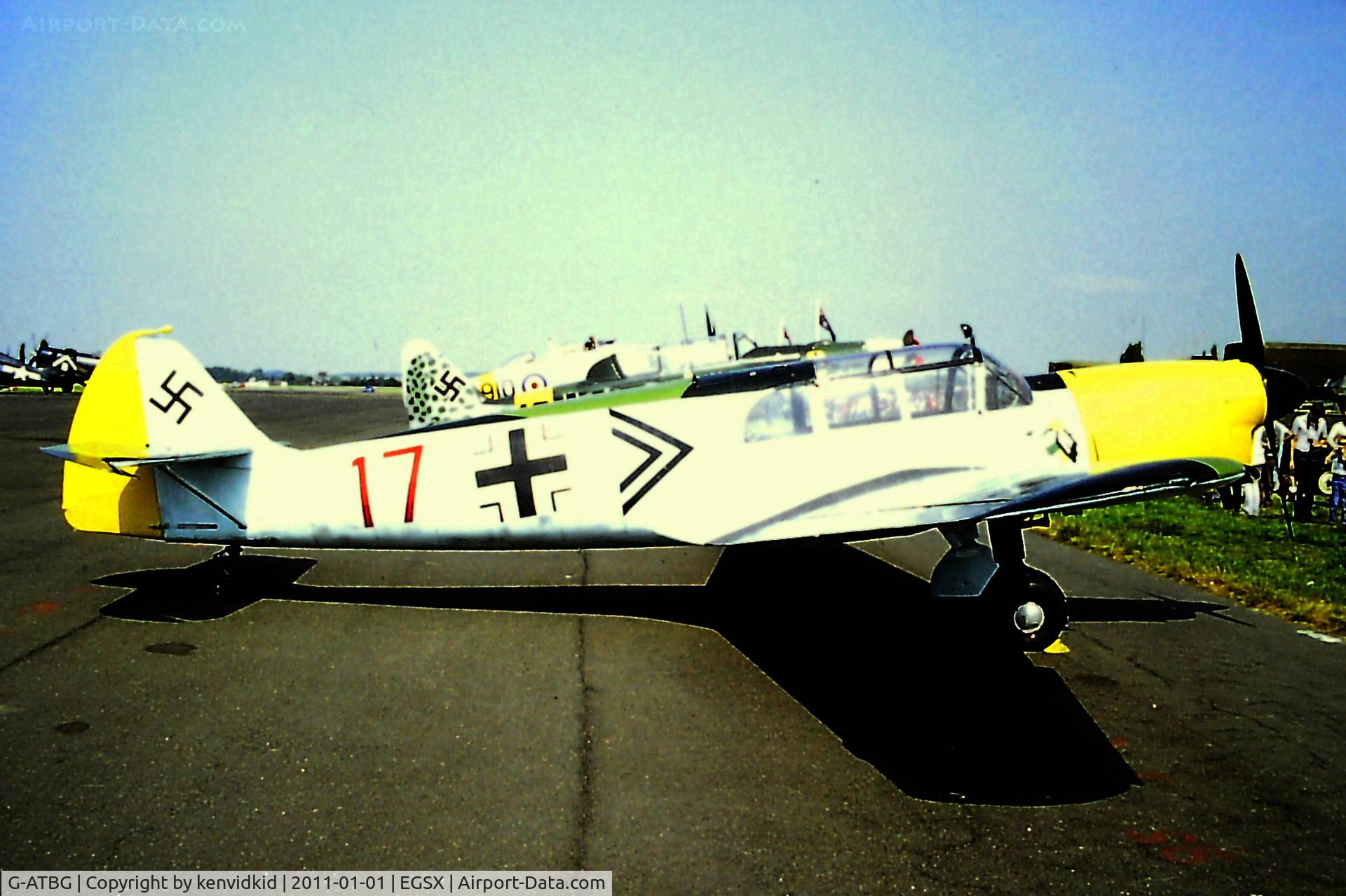 G-ATBG, 1945 Nord 1002 Pingouin II C/N 121, At North Weald.