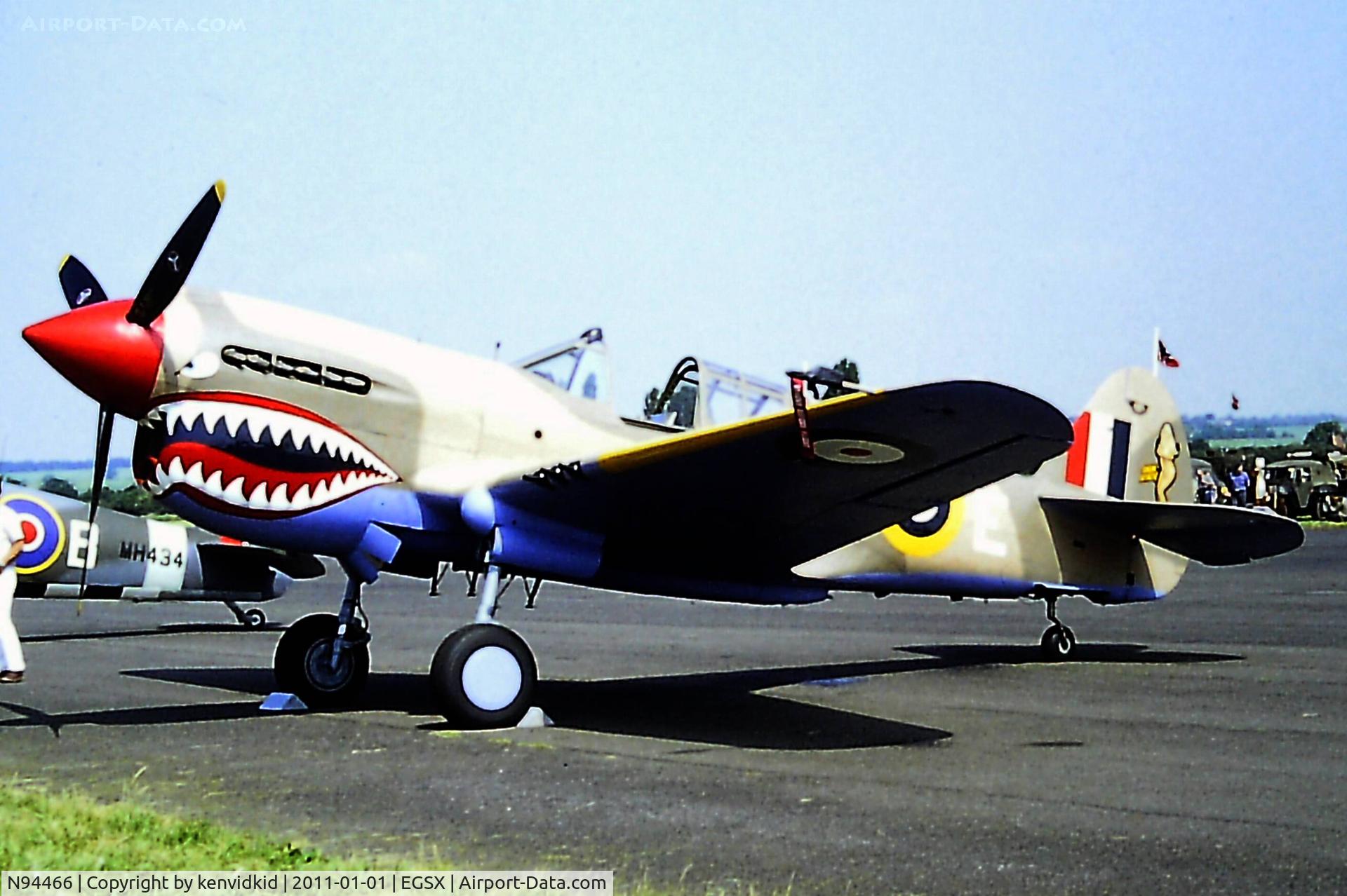 N94466, 1942 Curtiss P-40E C/N AK-899, At North Weald.