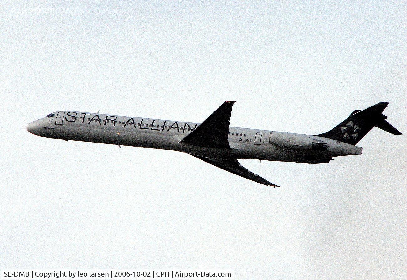 SE-DMB, 1991 McDonnell Douglas MD-81 (DC-9-81) C/N 53314, Copenhagen 2.10.2006