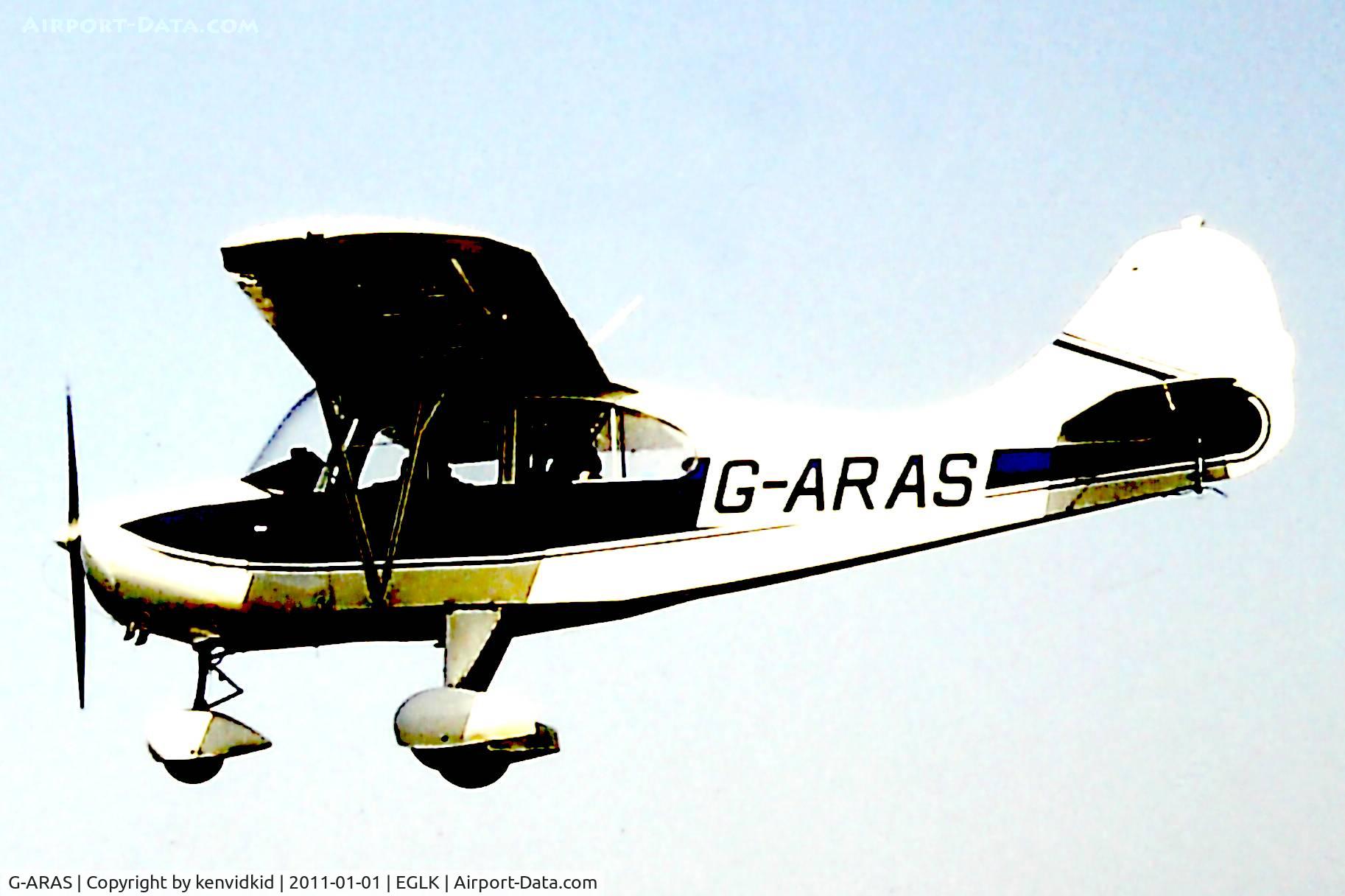 G-ARAS, 1960 Champion 7FC Tri-Traveler C/N 396, At Blackbushe.
