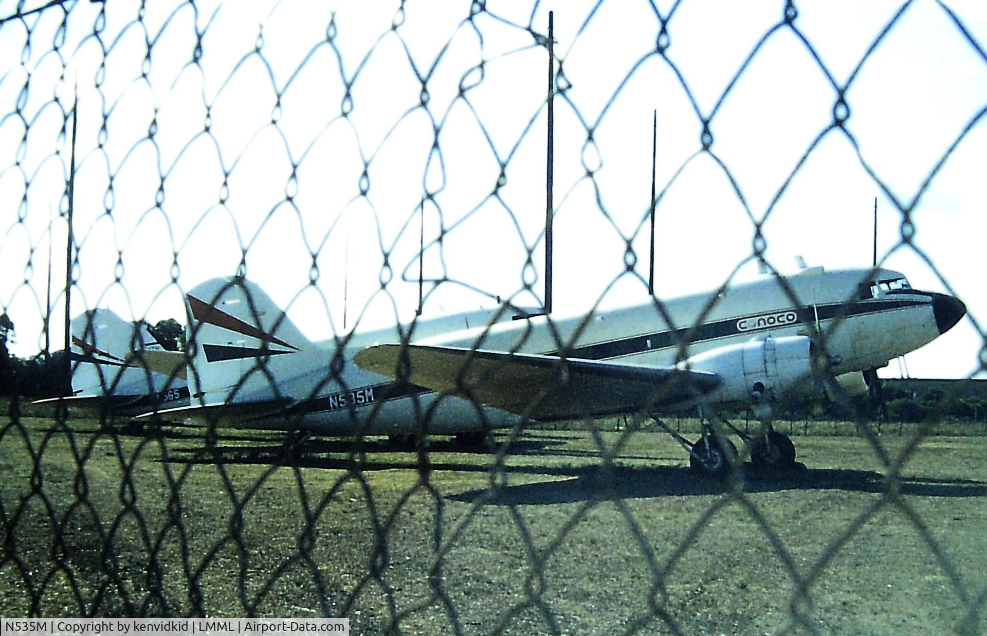 N535M, 1944 Douglas DC3C-S1C3G (C-47A) C/N 20558, At Malta, please excuse the fence.