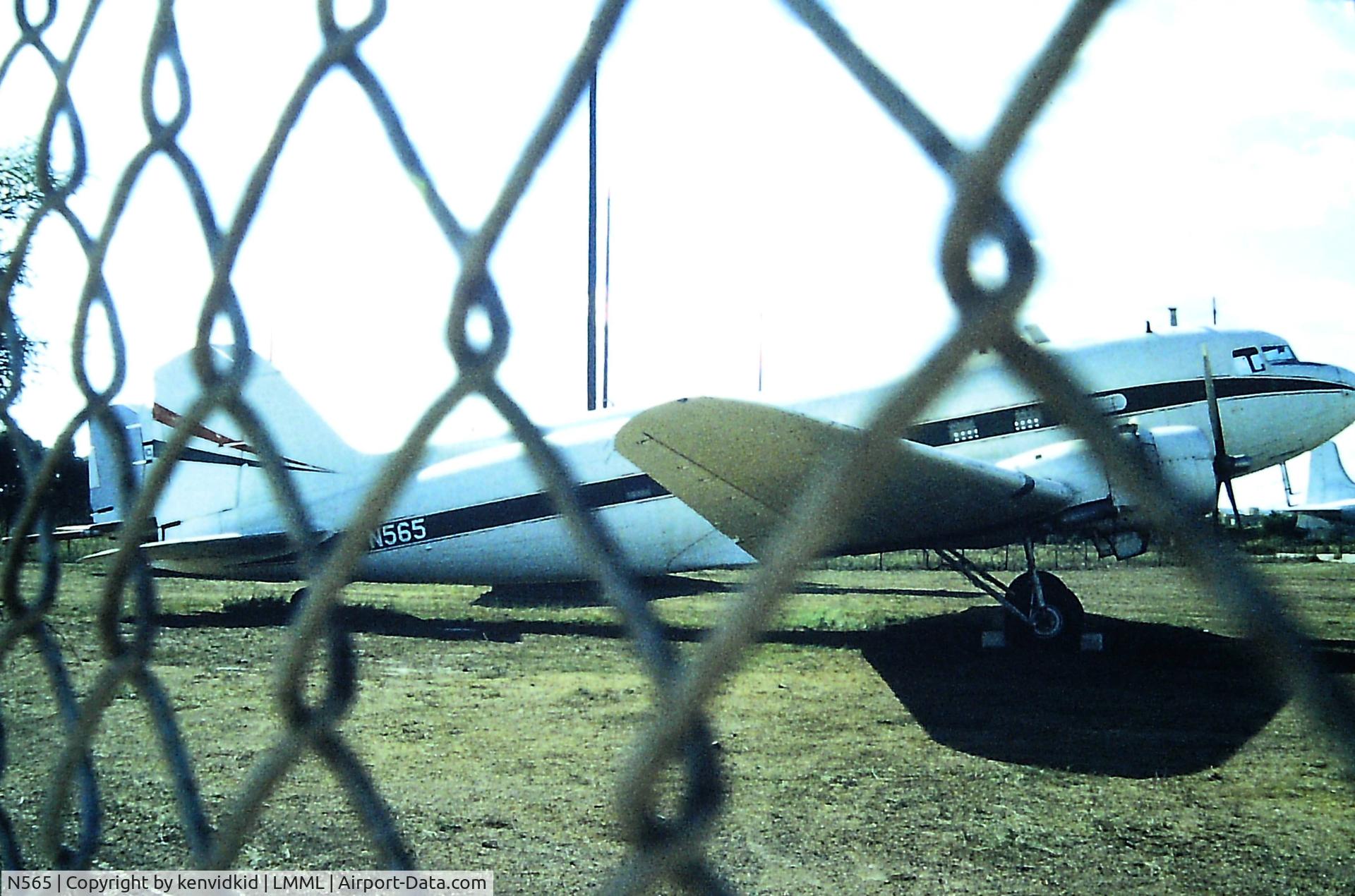N565, 1944 Douglas C-47B-10-DK (DC-3C) C/N 26400, At Malta, please excuse the fence.
