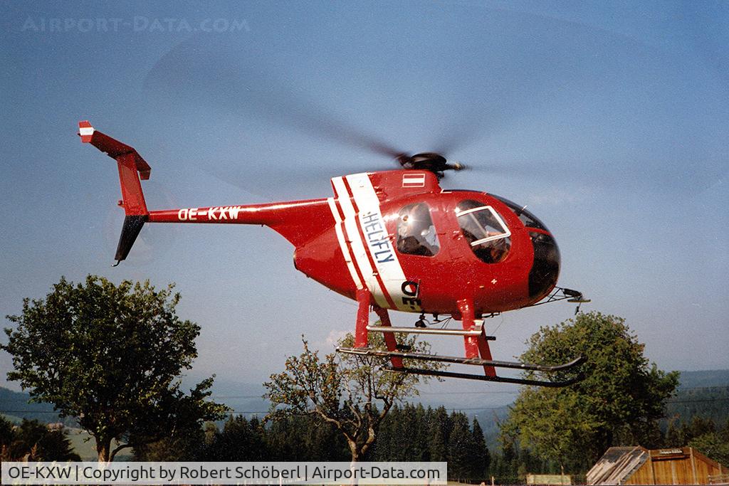 OE-KXW, 1980 Hughes 369D C/N 700748D, OE-KXW somewhere in Austria