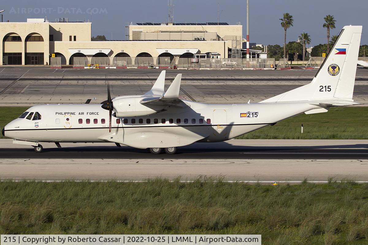 215, 2022 CASA C-295W MPA C/N S-215, Runway 31