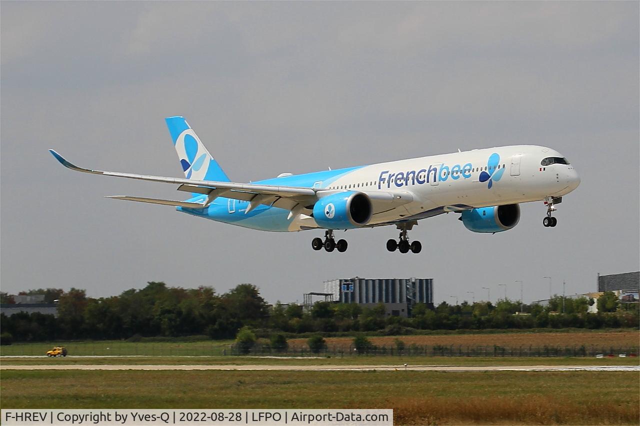 F-HREV, 2017 Airbus A350-941 C/N 193, Airbus A350-941, On final rwy 06, Paris Orly airport (LFPO-ORY)