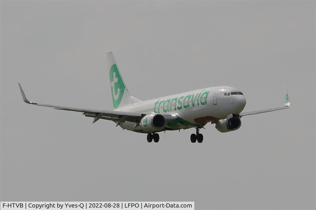 F-HTVB, 2016 Boeing 737-8K2 C/N 62161, Boeing 737-8K2, On final rwy 06, Paris Orly airport (LFPO-ORY)