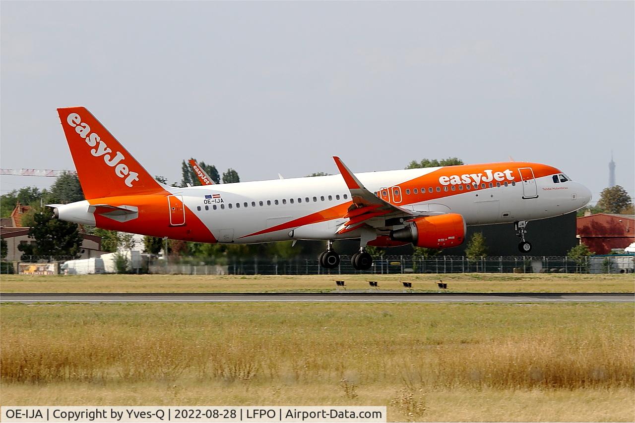 OE-IJA, 2017 Airbus A320-214 C/N 7660, Airbus A320-214, Landing rwy 06, Paris Orly airport (LFPO-ORY)