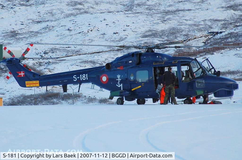 S-181, Westland Super Lynx Mk.90B C/N 411, One of my many visits in Groennedal.