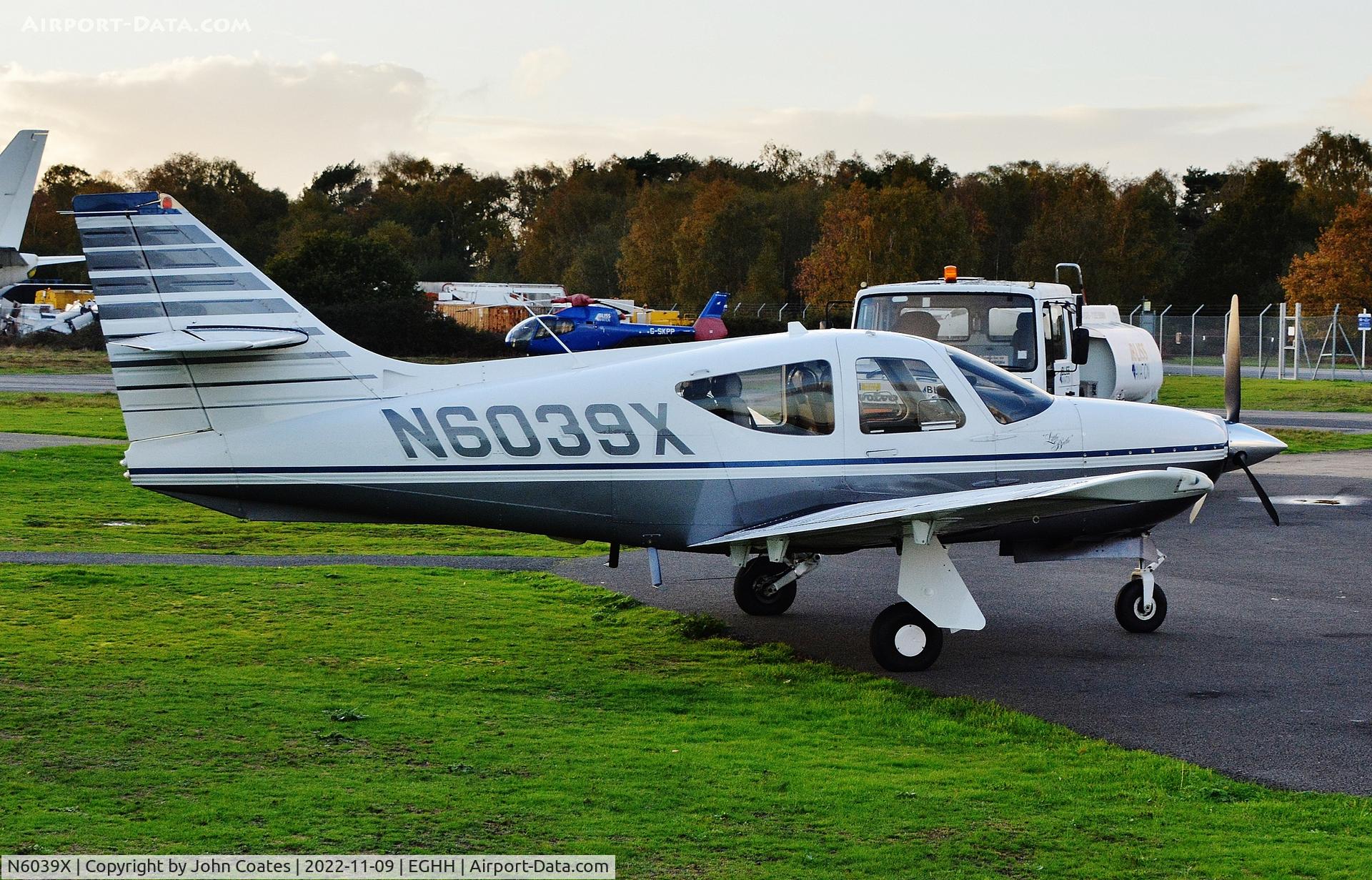 N6039X, 1995 Rockwell Commander 114-B C/N 14639, At Bliss Avn.