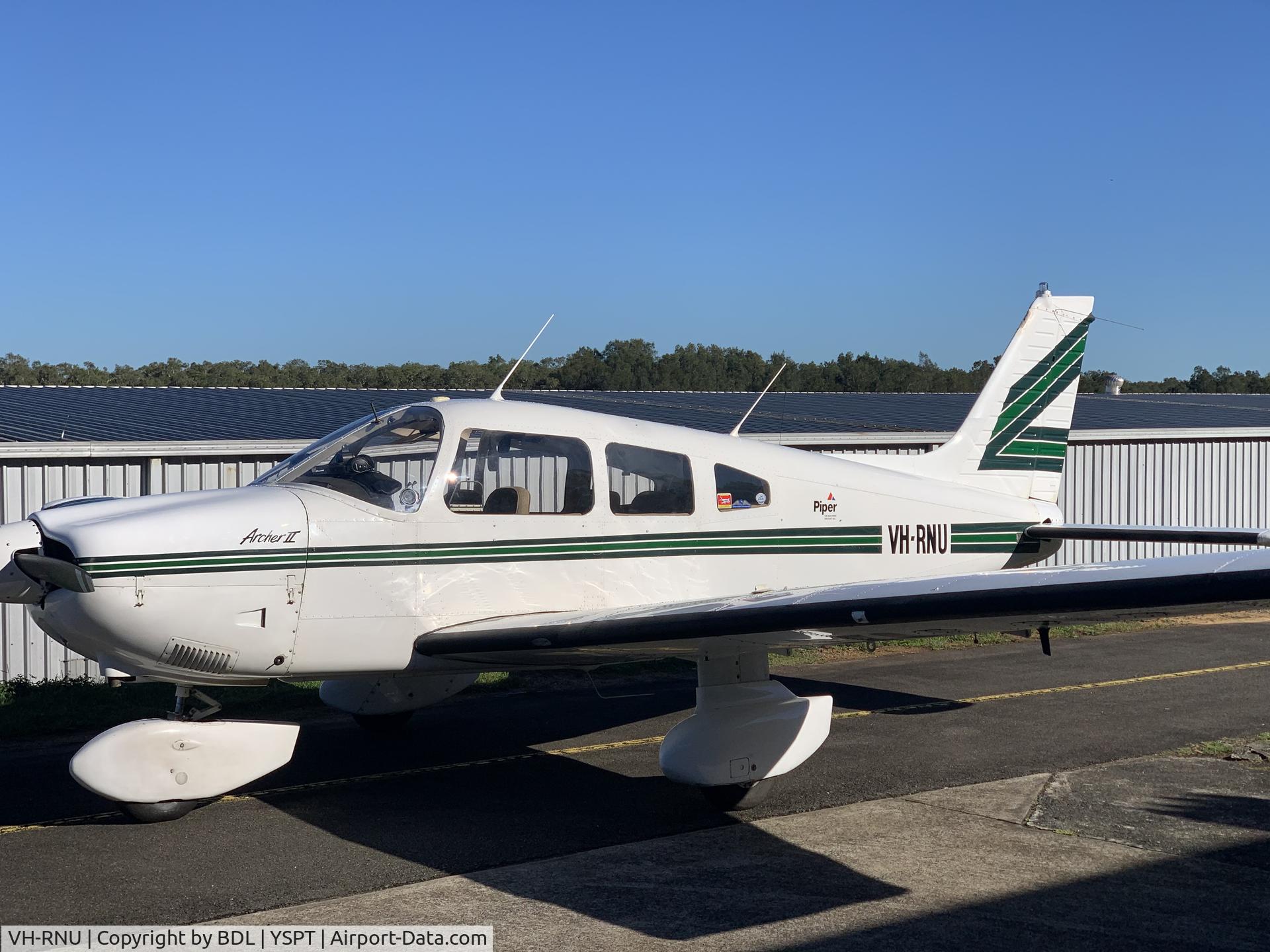 VH-RNU, 1978 Piper PA-28-181 C/N 28-7890458, VH RNU at Southport Queensland