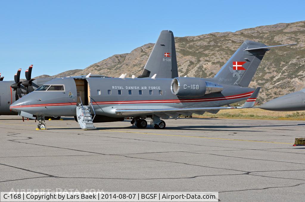 C-168, 2000 Bombardier Challenger 604 (CL-600-2B16) C/N 5468, Parked