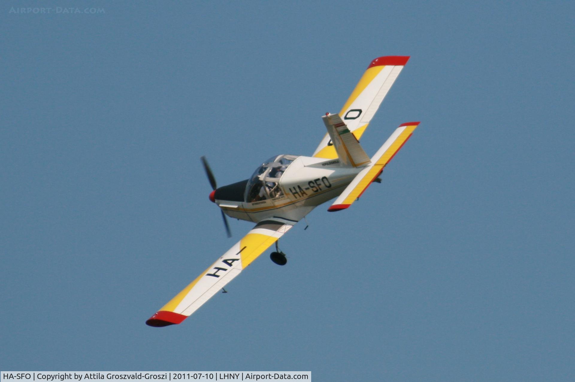 HA-SFO, 1980 Zlin Z-142 C/N 0226, LHNY - Nyiregyháza Airport, Hungary. Airshow 2011