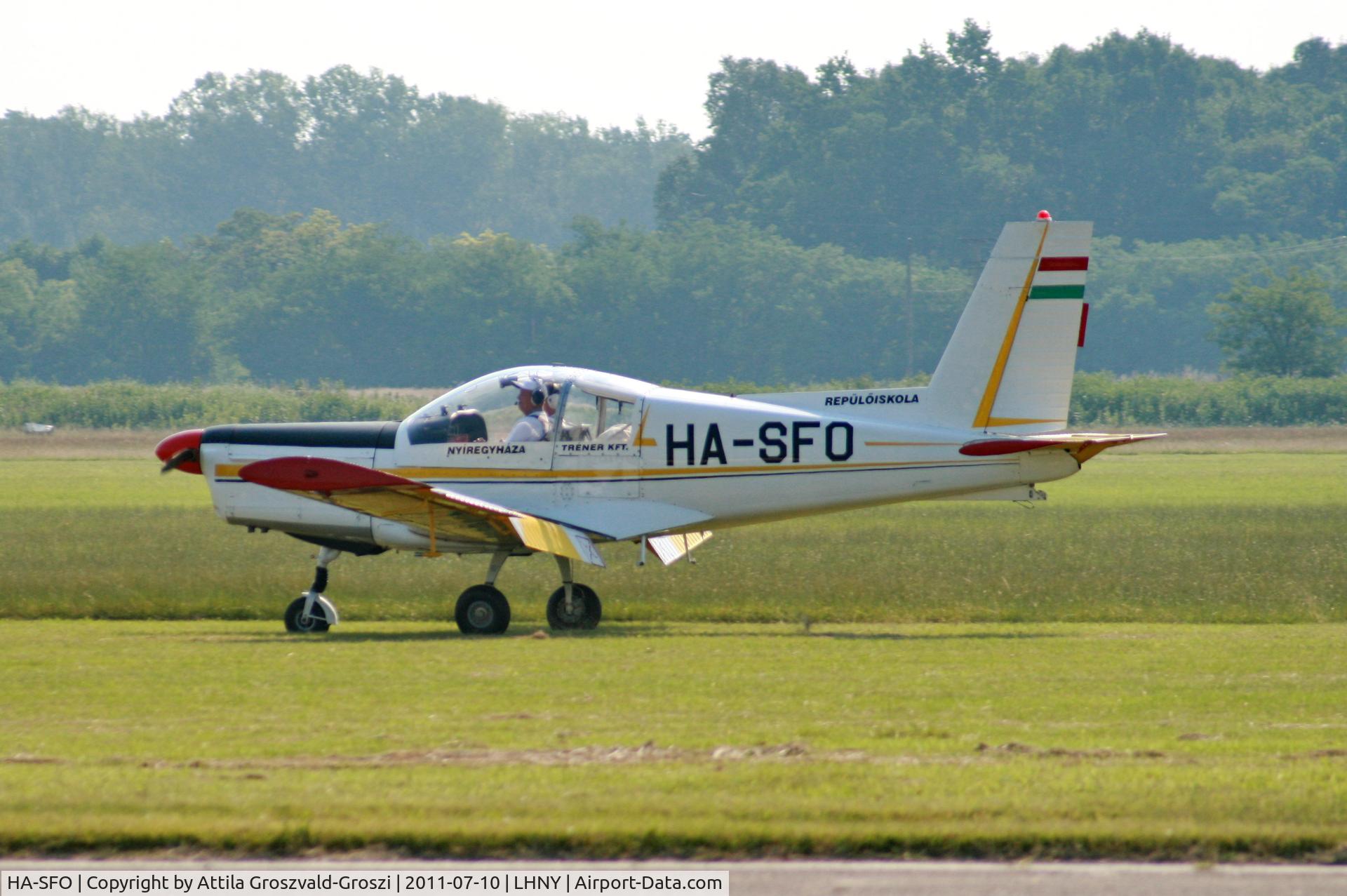 HA-SFO, 1980 Zlin Z-142 C/N 0226, LHNY - Nyiregyháza Airport, Hungary. Airshow 2011