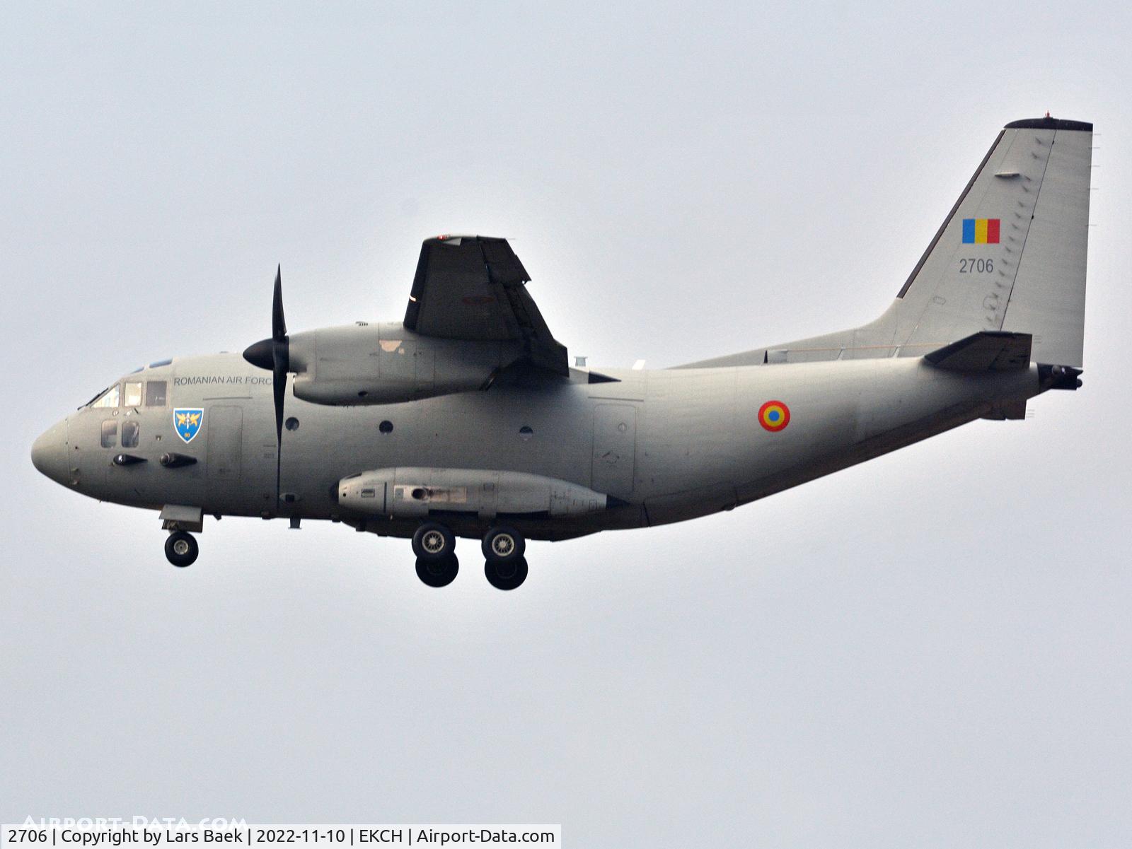 2706, 2008 Alenia C-27J Spartan C/N 4153, RWY22L