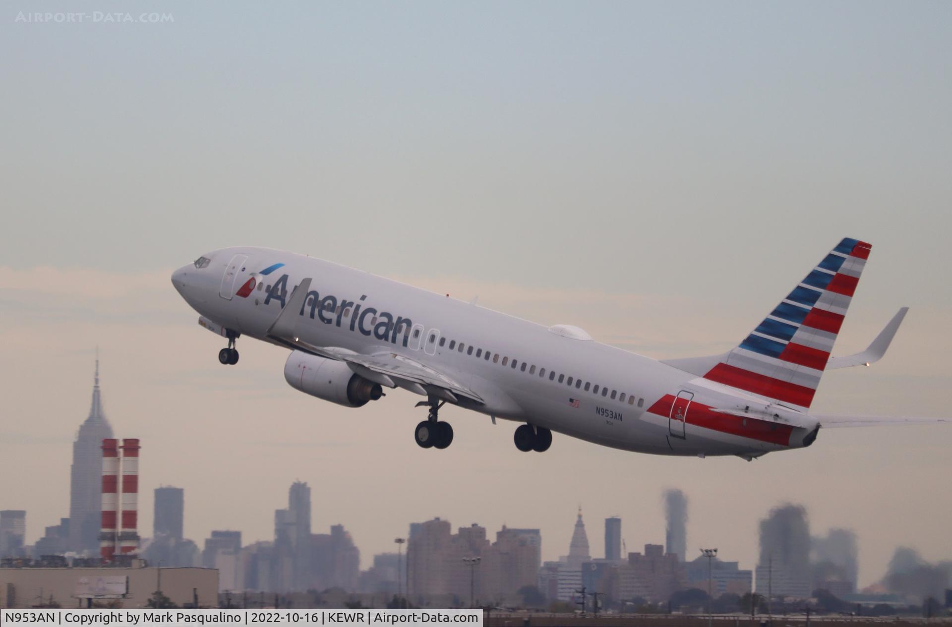 N953AN, 2001 Boeing 737-823 C/N 29539, Boeing 737-823