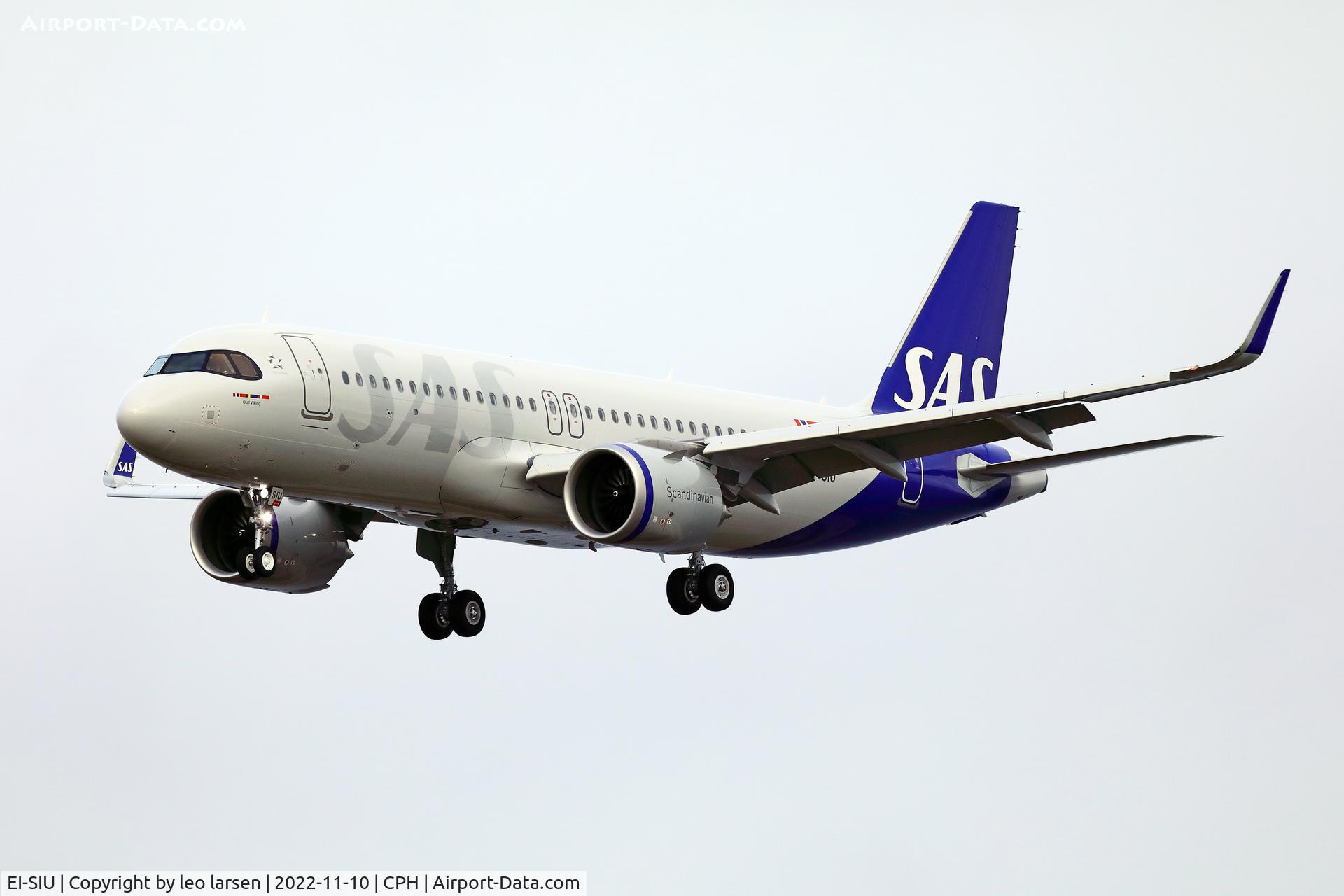 EI-SIU, 2022 Airbus A320-251N C/N 11043, Copenhagen 10.11.2022 on delivery flight fron Toulouse France