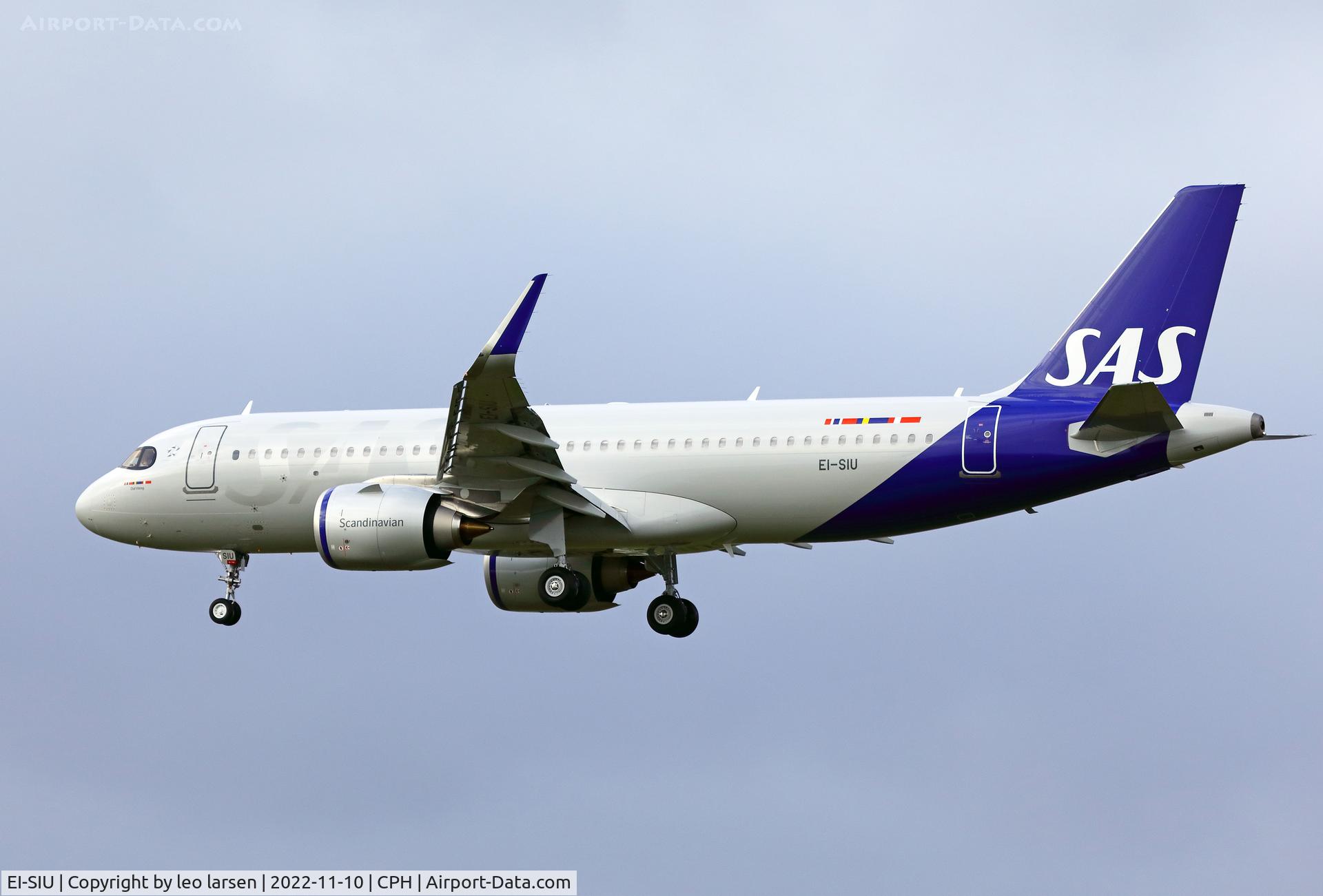 EI-SIU, 2022 Airbus A320-251N C/N 11043, Copenhagen 10.11.2022 Olaf Viking on delivery fram Airbus factory Toulouse.