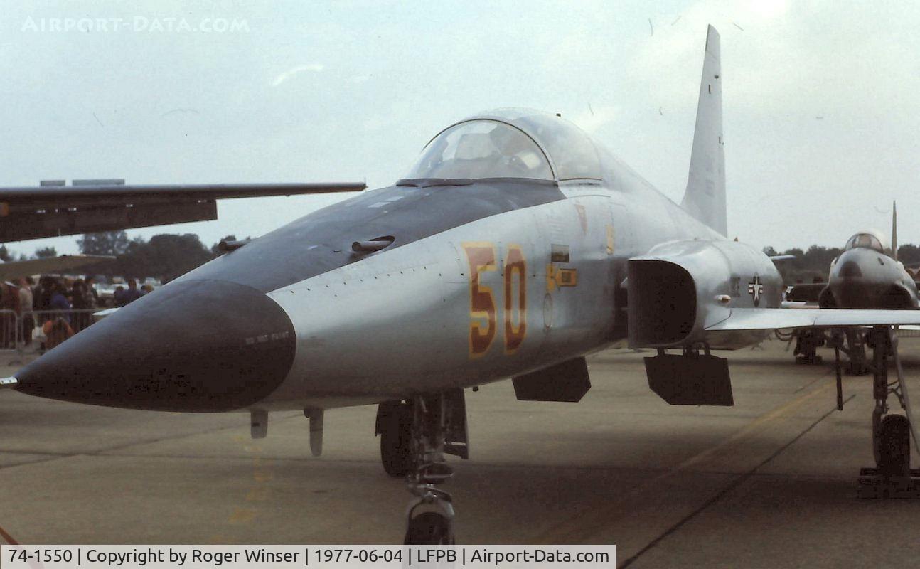 74-1550, 1974 Northrop F-5E Tiger II C/N R.1208, 