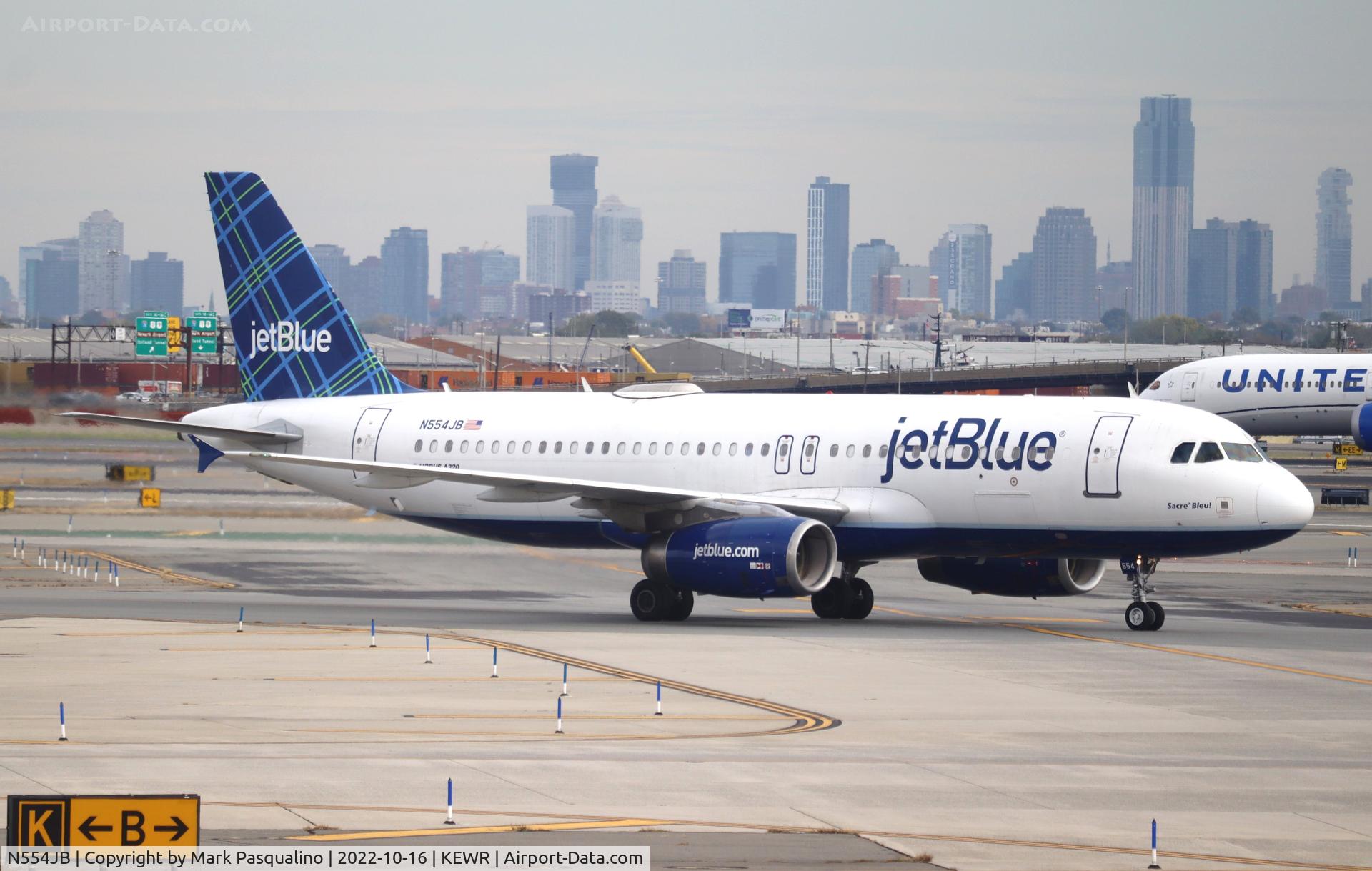 N554JB, 2002 Airbus A320-232 C/N 1898, Airbus A320-232