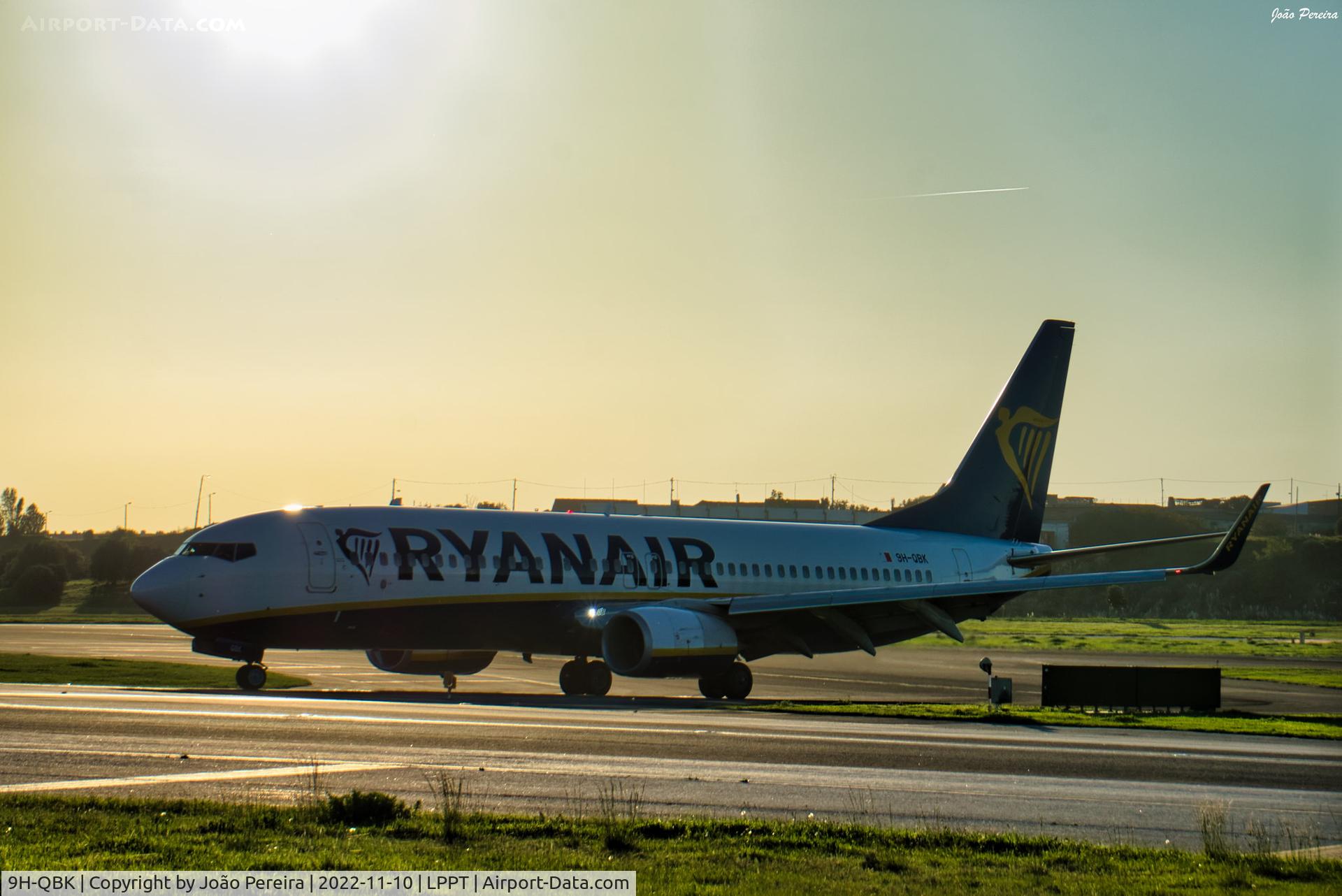 9H-QBK, 2015 Boeing 737-8AS C/N 44707, Ryanair B738 at Lisbon