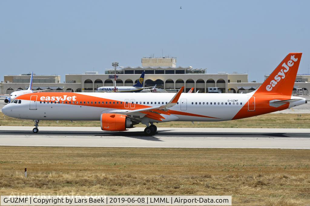 G-UZMF, 2018 Airbus A321-251NX C/N 8508, Taxing