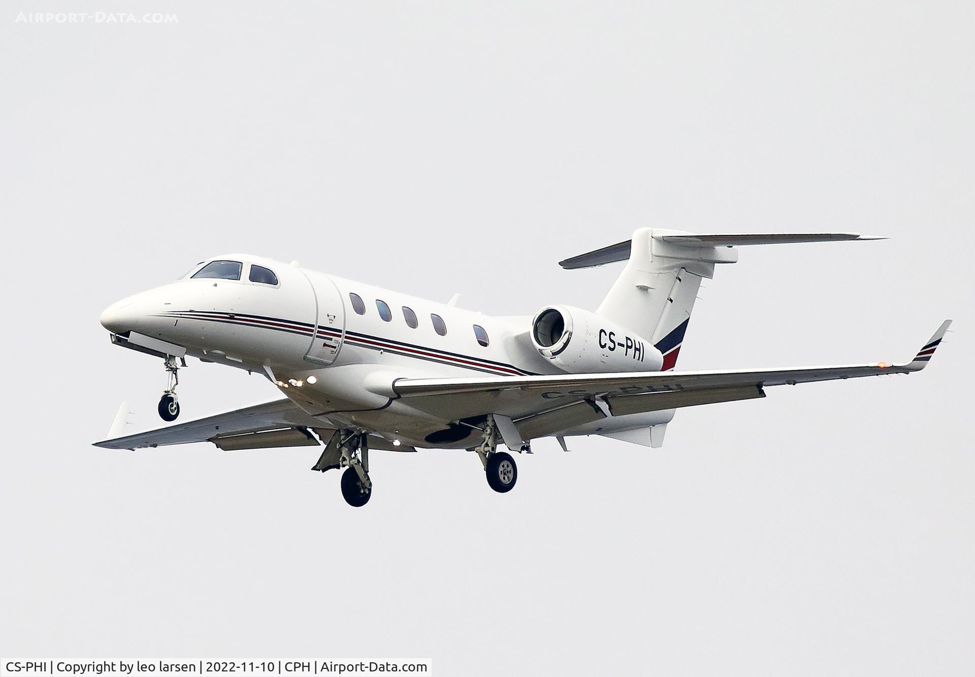 CS-PHI, 2016 Embraer EMB-505 Phenom 300 C/N 50500332, Copenhagen 10.11.2022