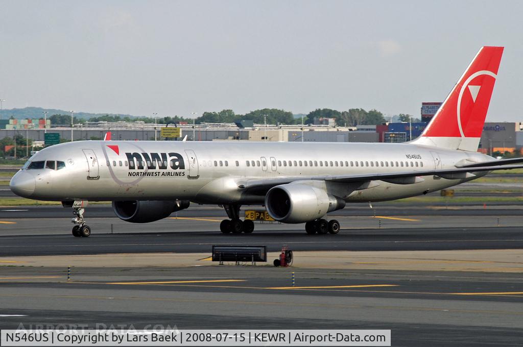 N546US, 1996 Boeing 757-251 C/N 26493, Our flight return to AMS