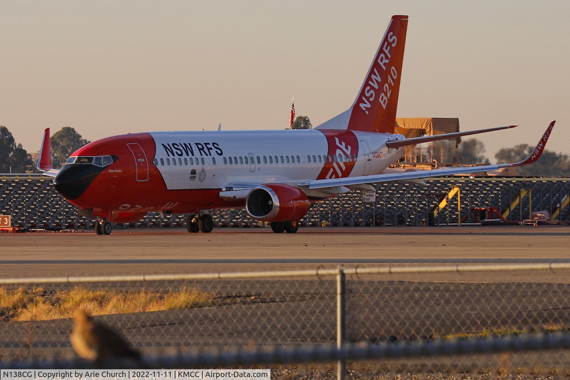 N138CG, 1995 Boeing 737-3H4 C/N 27928, New South Wales Rural Fire Service 