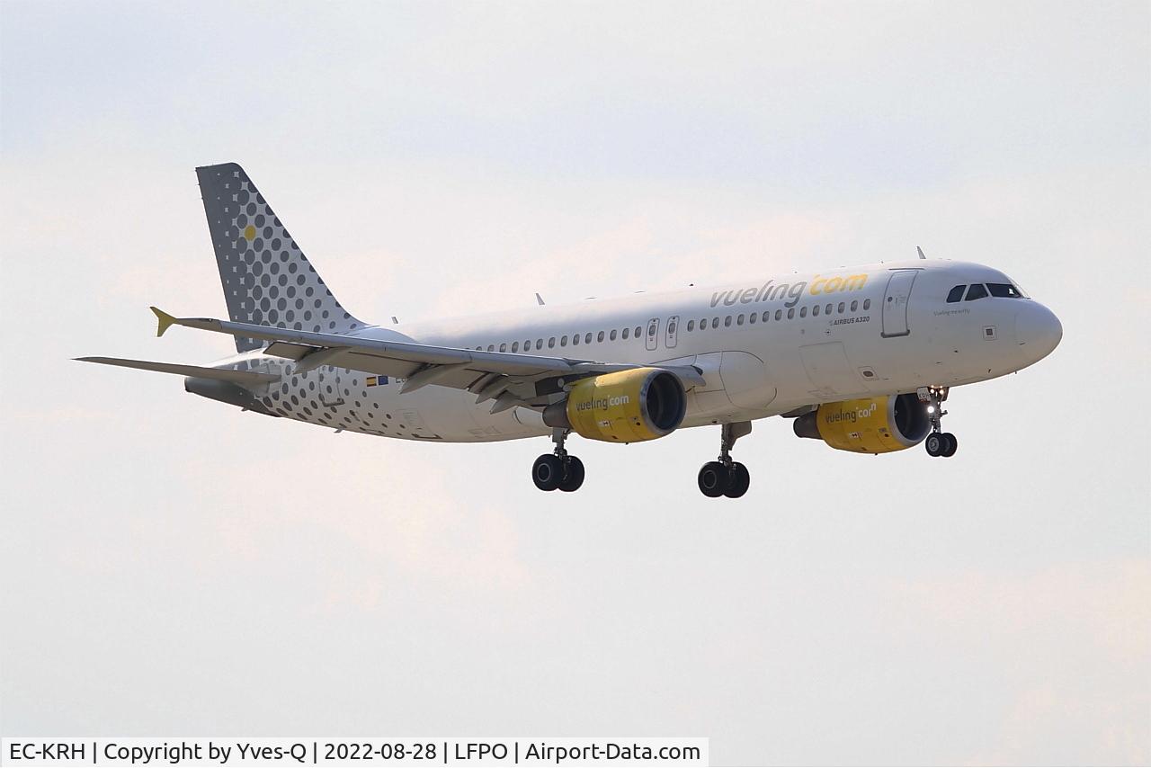EC-KRH, 2008 Airbus A320-214 C/N 3529, Airbus A320-214, On final rwy 06, Paris-Orly airport (LFPO-ORY)