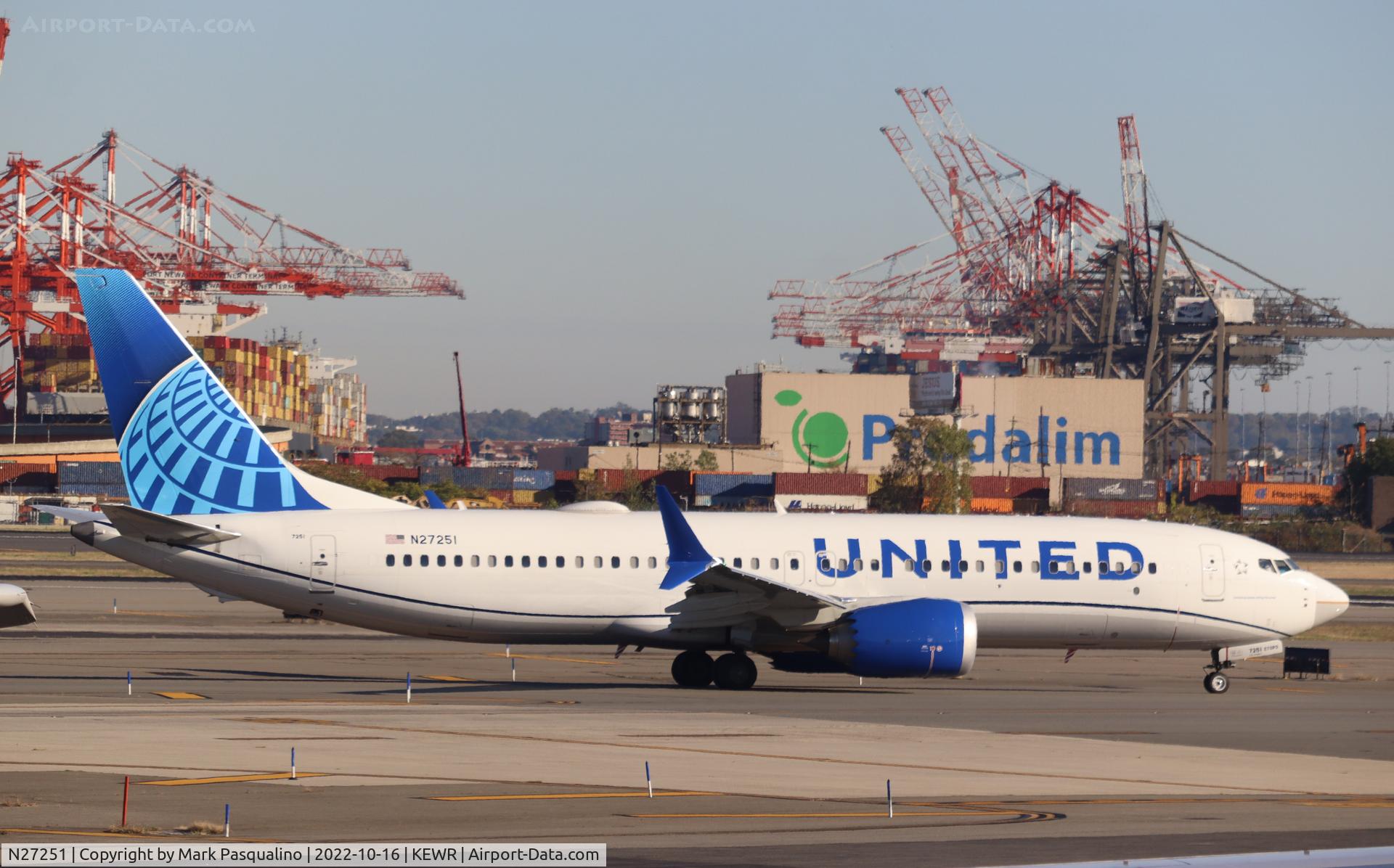 N27251, 2021 Boeing 737-8 MAX C/N 43931, Boeing 737-8 MAX