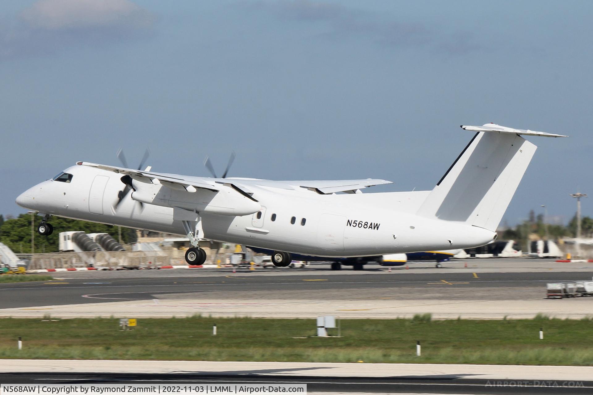 N568AW, 2001 Bombardier DHC-8-315 Dash 8 C/N 568, Bombardier DHC-8 N568AW United States Government