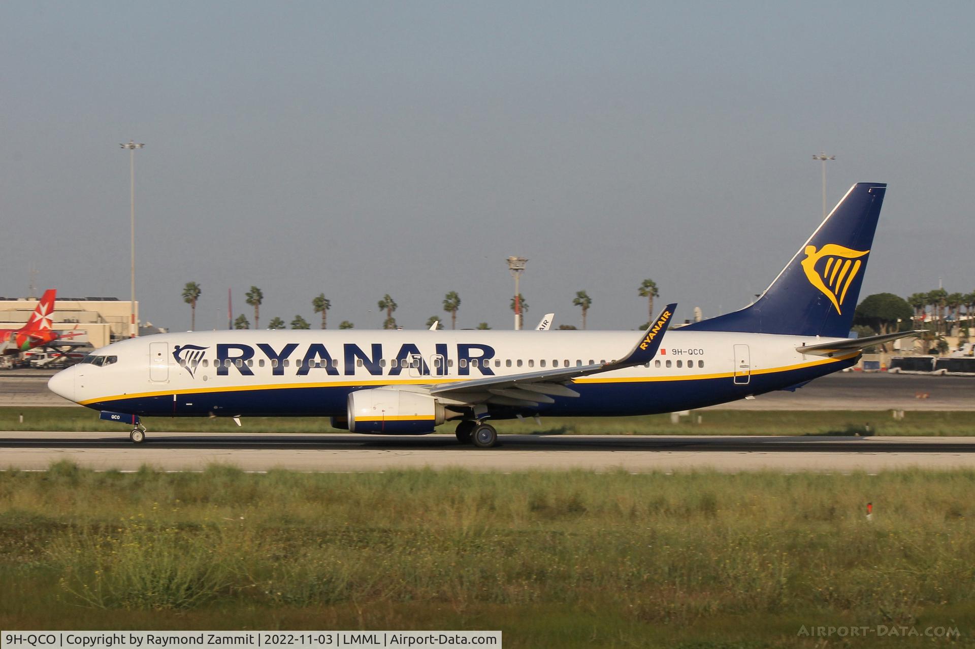 9H-QCO, 2016 Boeing 737-8AS C/N 44733, B737-800 9H-QCO Malta Air