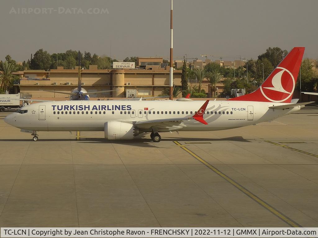 TC-LCN, 2019 Boeing 737-8 MAX C/N 60056, TK620 to Istanbul