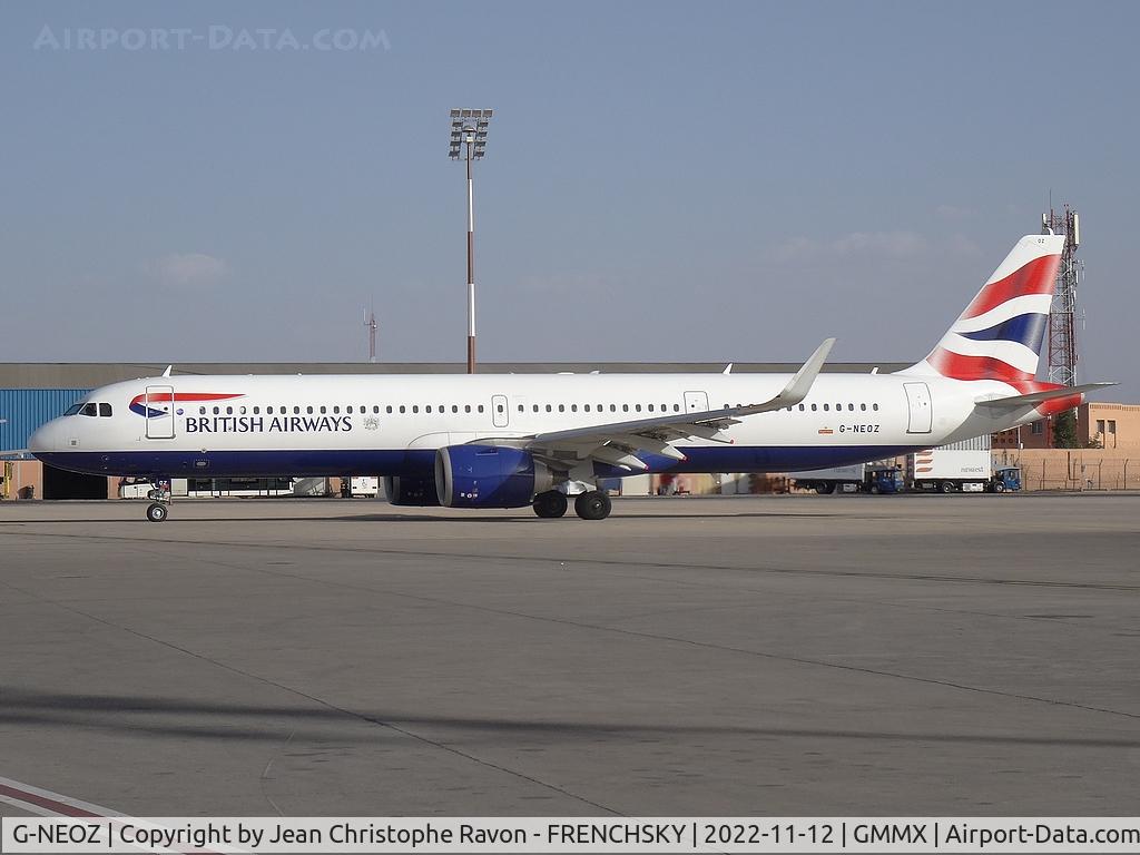 G-NEOZ, 2020 Airbus A321-251NX C/N 9123, British Airways BA669 to London LHR