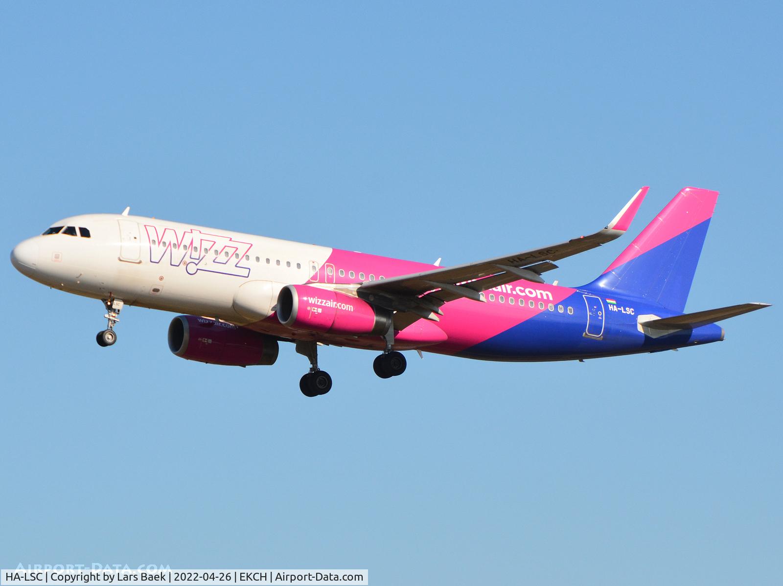 HA-LSC, 2018 Airbus A320-232 C/N 8151, RWY22L