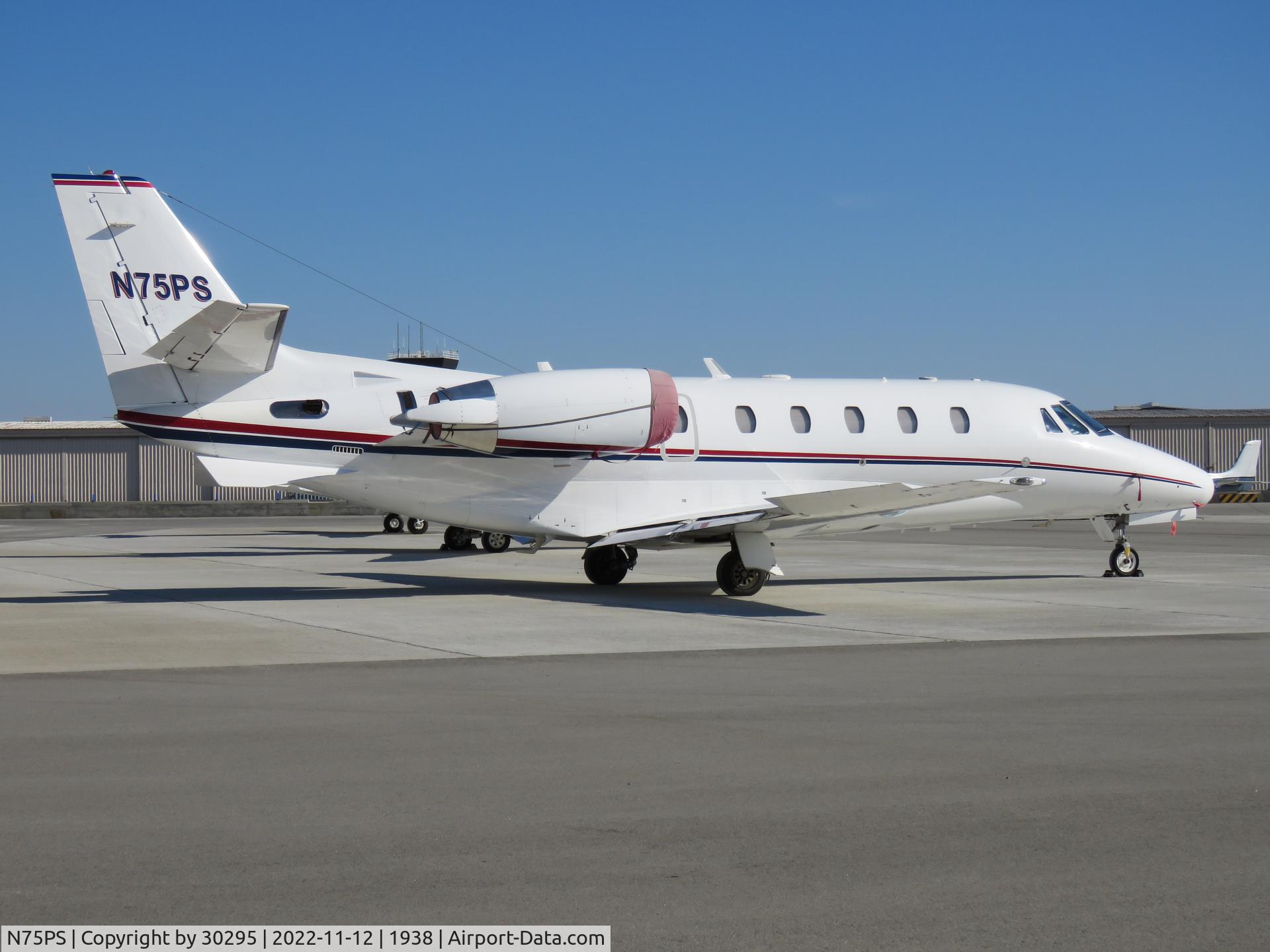 N75PS, 2007 Cessna 560 Citation Excel XLS C/N 560-5719, Parked