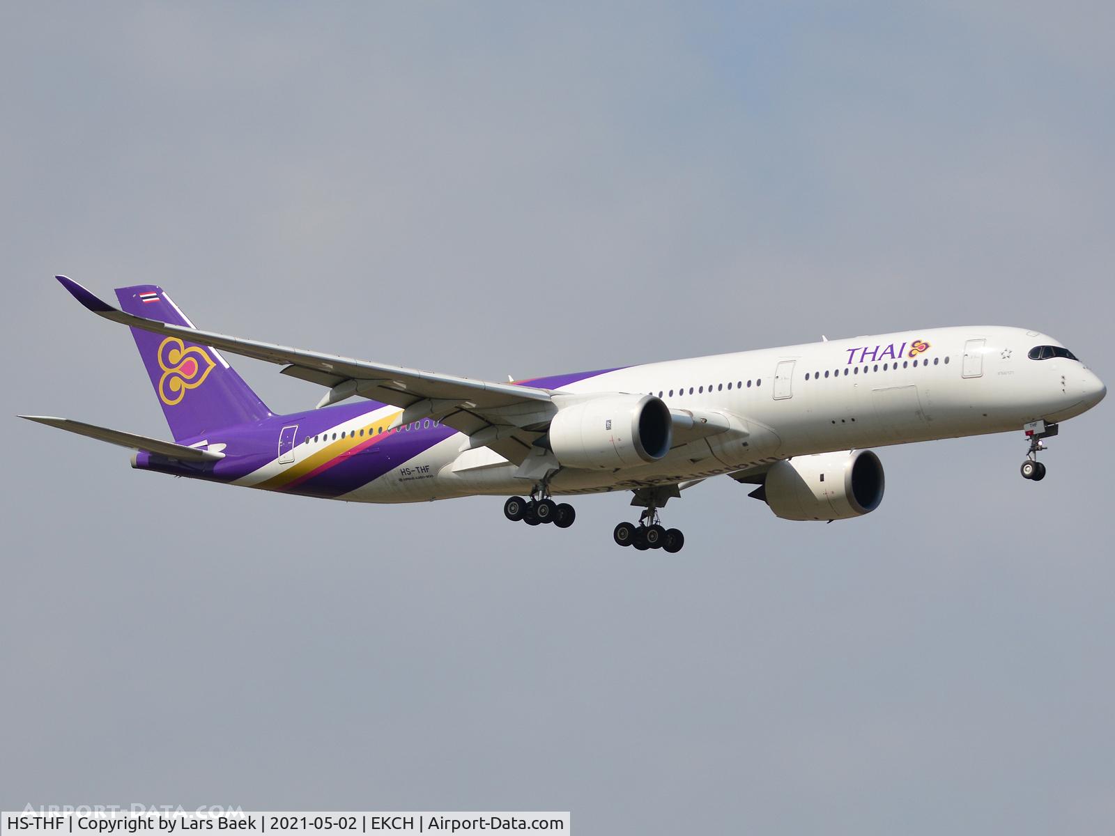 HS-THF, 2017 Airbus A350-941 C/N 0123, RWY04L