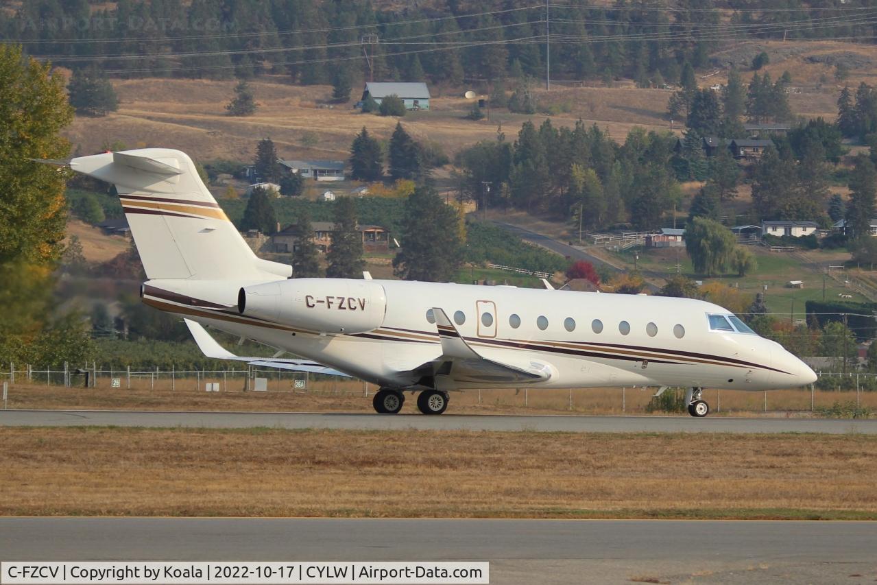 C-FZCV, 2013 Israel Aircraft Industries Gulfstream G280 C/N 2009, First pic in the database.