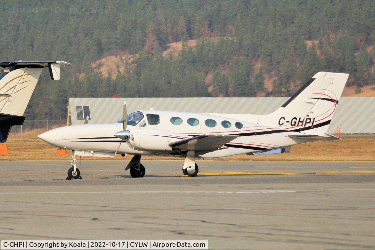 C-GHPI, 1977 Cessna 421C Golden Eagle C/N 421C-0233, Resting at the GAT