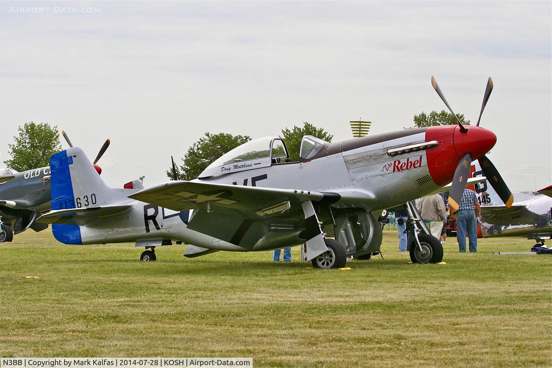 N3BB, 1944 North American P-51D Mustang C/N 44-84933N, N3BB NORTH AMERICAN P-51D 