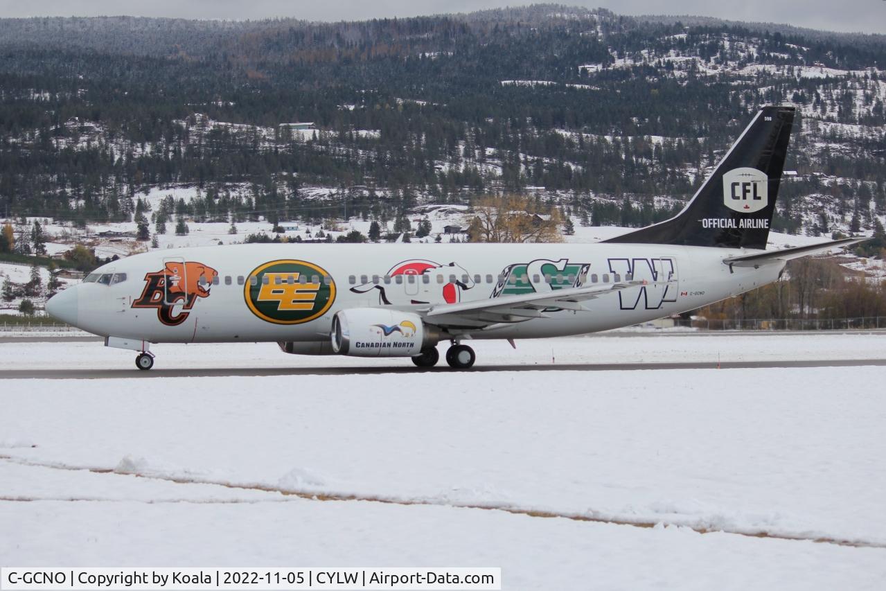 C-GCNO, 1999 Boeing 737-36N C/N 28596, Departure to Edmonton.