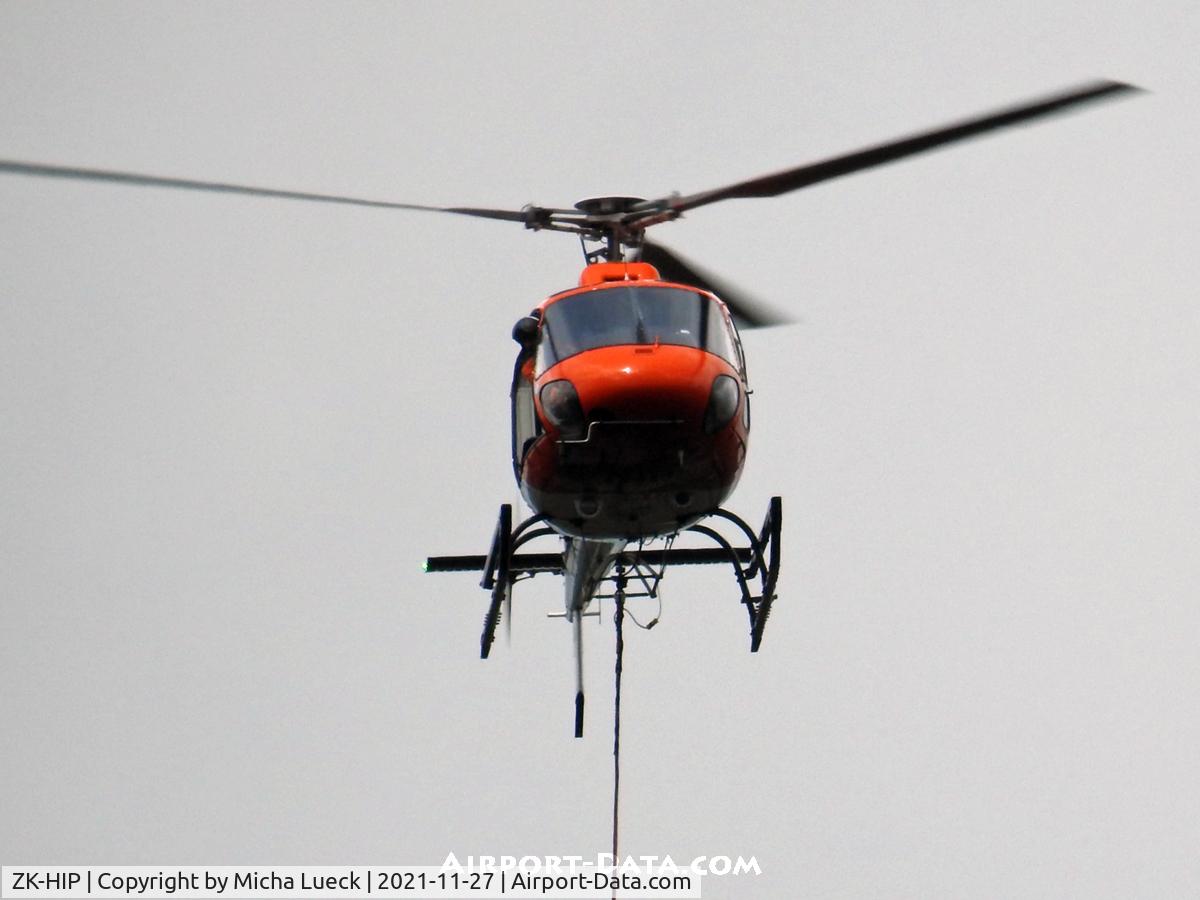 ZK-HIP, Eurocopter AS-350B-3 Ecureuil Ecureuil C/N 7451, Doing prep-work for the new Penlink over Stillwater