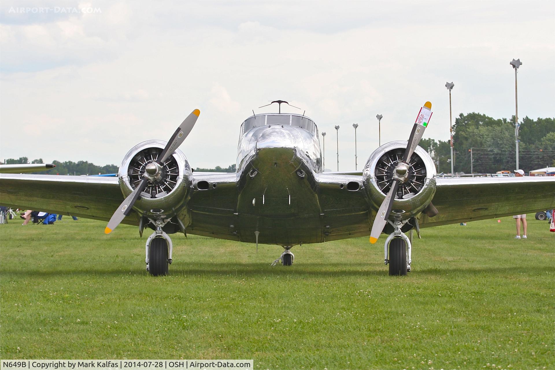 N649B, 1948 Beech D18S C/N A-454, BEECH D18S, N649B AT OSH