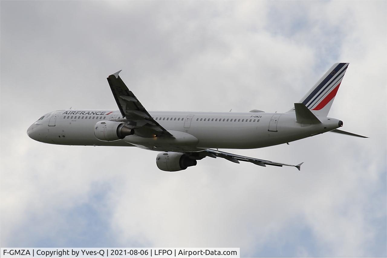 F-GMZA, 1994 Airbus A321-111 C/N 498, Airbus A321-111, Climbing from rwy 24,Paris Orly airport (LFPO-ORY)